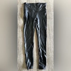 Spanx faux leather leggings